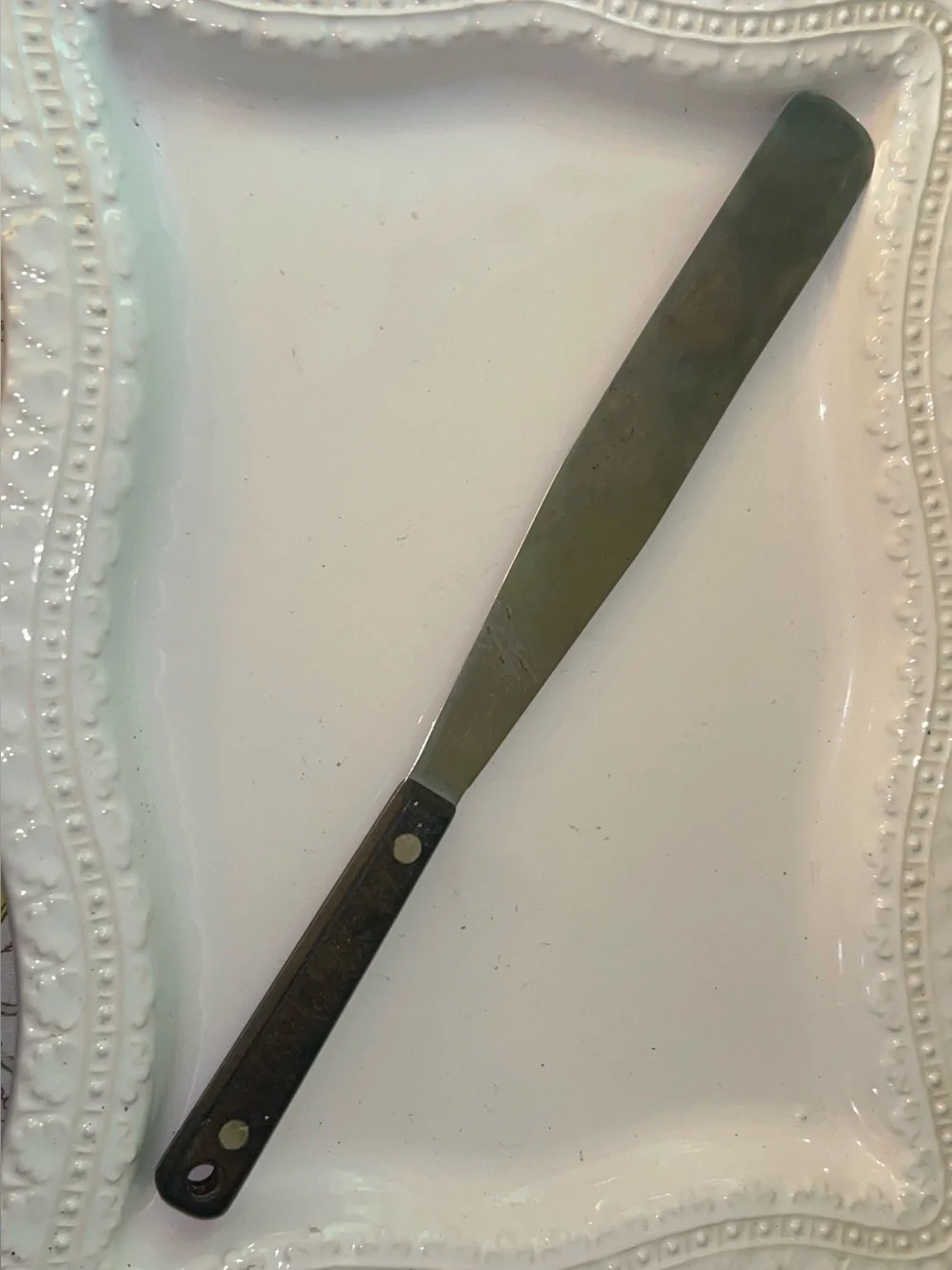 Ekco Flint Arrowhead Icing Spatula Vintage